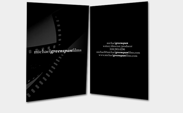 Michael Greenspan Films Business Card