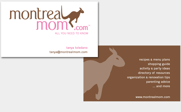 Montrealmom Business Card