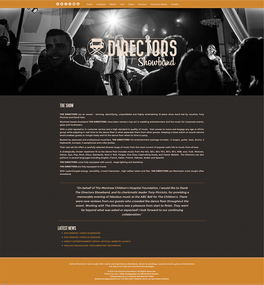 The Directors Website